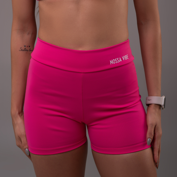 SHORT BASIC CÓS MÉDIO ROSA